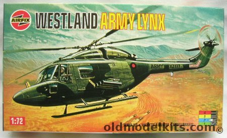 Airfix 1/72 Westland Army Lynx, 03025 plastic model kit